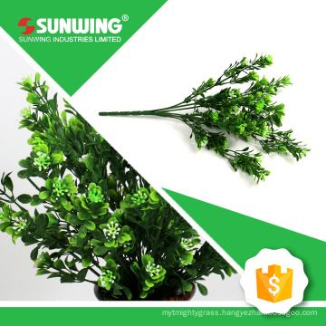 china supplier cheap small faux artificial leaves for interior decoration